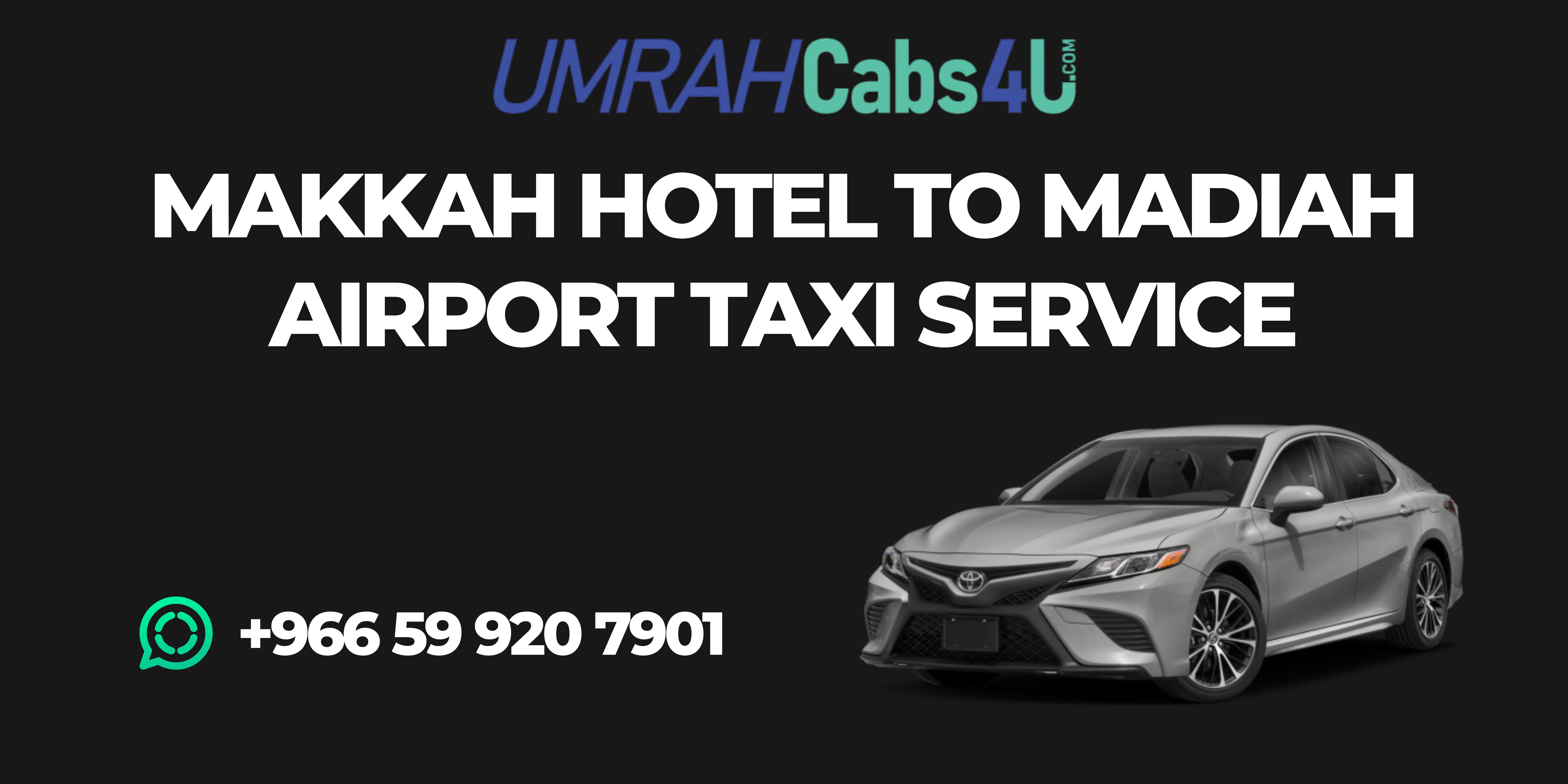 makkah hotel to madinah airport taxi